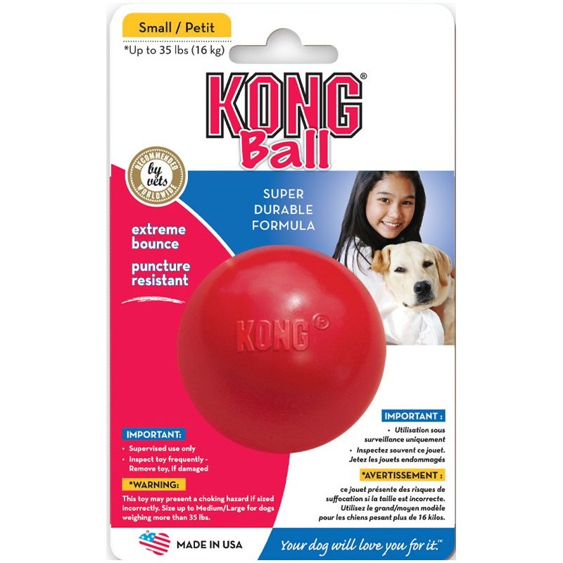 Kong Ball Rouge S - Kong