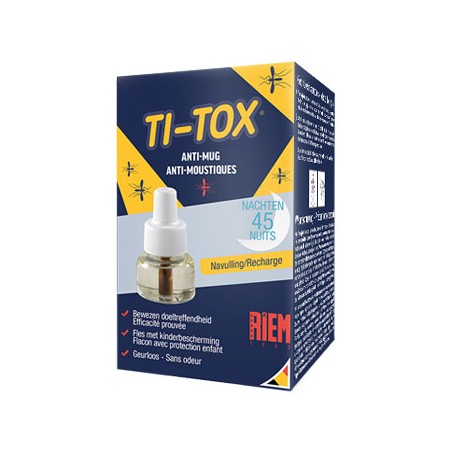 Ti-Tox Recharge Anti-moustique - Riem à 6,15 € - Riem - 045 - Divers