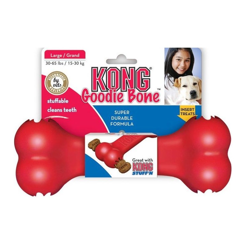 Kong Goodie Bone Rouge S - Kong