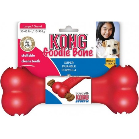 Kong Goodie Bone Rouge S - Kong à 9,75 € - Kong - 74012095 - Kong