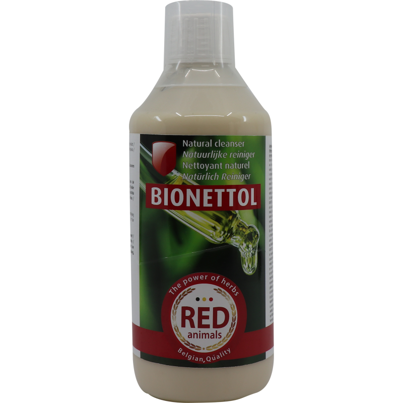 Bionettol, nettoyant concentré 100% naturel 500ml - Red Animals