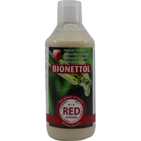 Bionettol, nettoyant concentré 100% naturel 500ml - Red Animals 31154 Red Animals 17,95 € Ornibird