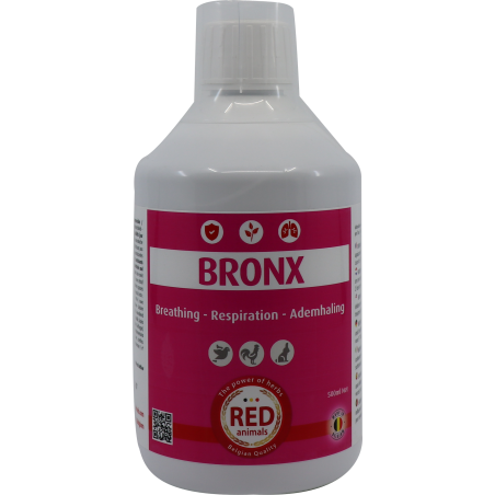 Bronx (respiratory tract) 500ml - Red Pigeon for pigeons and birds RP003 Red Animals 19,90 € Ornibird