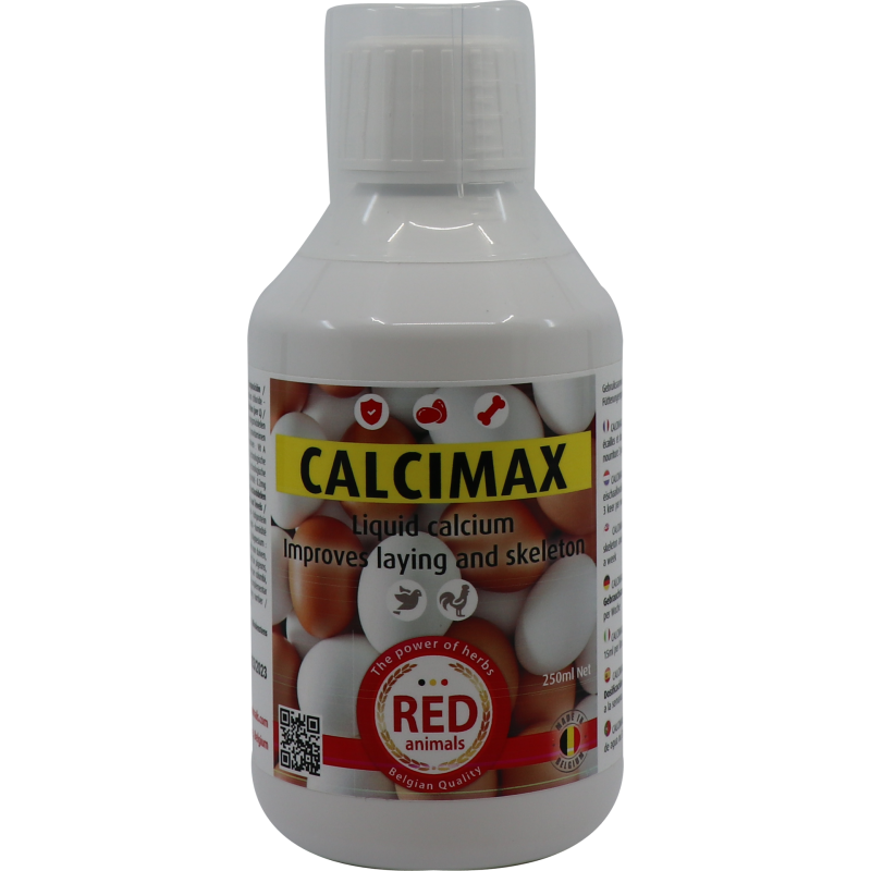 Calcimax 100ml - Calcium liquide - Red Animals