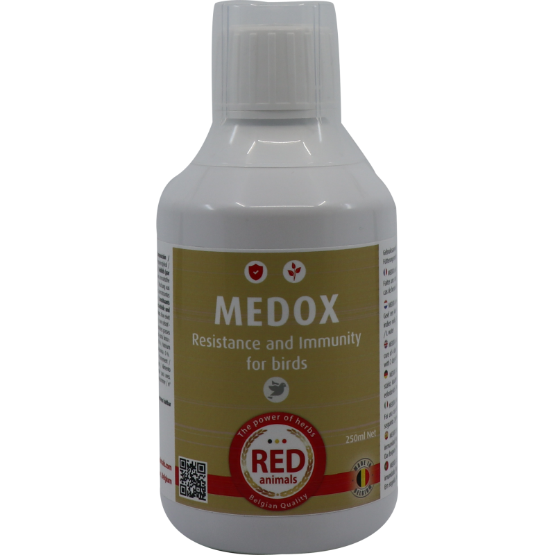 Medox 250ml - Red Bird to birds