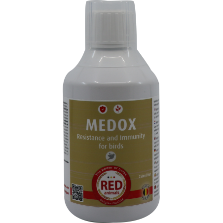 Medox 250ml - Red Bird to birds RA014.01 Red Animals 19,50 € Ornibird