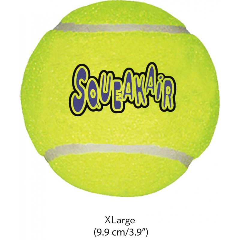 Kong Air Squeakair Tennis Ball jaune XL - Kong