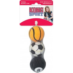 Kong Sport Ball 3pcs M - Kong à 8,70 € - Kong - 74012383 - Kong