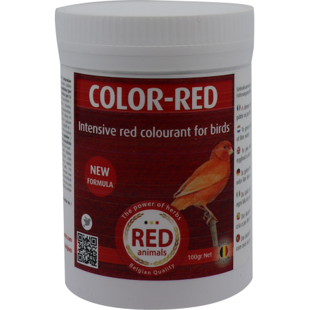 Color-Red (colorant rouge et avec choline pour le foie) 100gr - Red Animals à 14,20 € - Red Animals - RA006.01 - Colorants