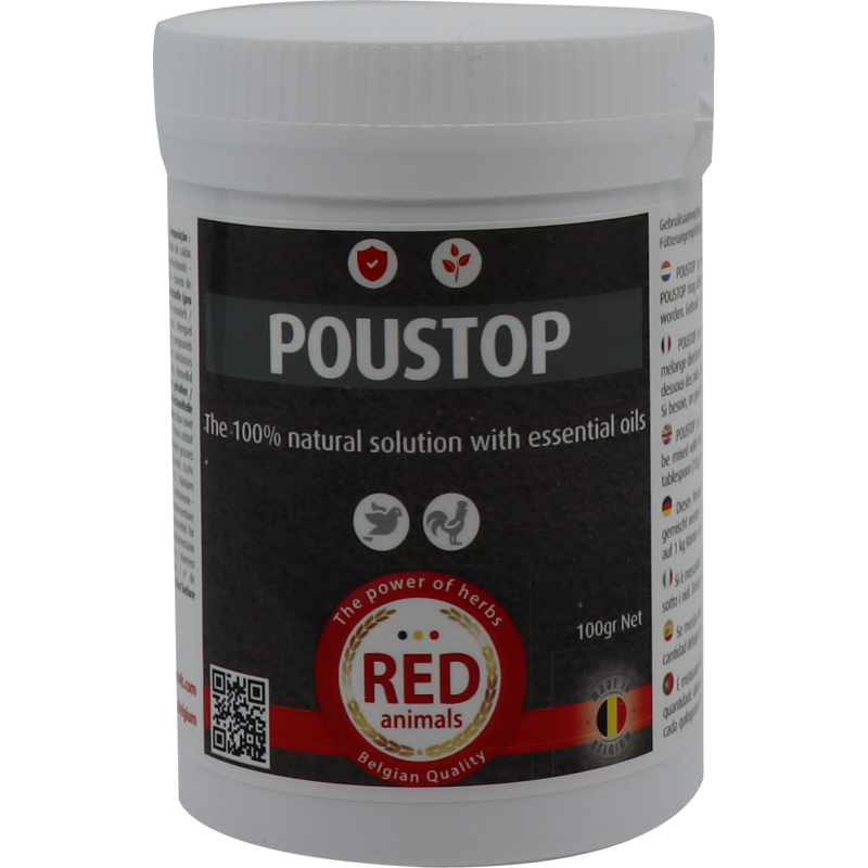 Pohstop powder (lice red) 100g - Red Pigeon for pigeons and birds