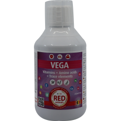 Vega (tout inclus: vitamines, acides aminés, électrolytes) 250ml - Red Animals à 15,90 € - Red Animals - 31122 - Red Pigeon -...