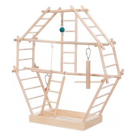 Plateau de jeu en bois avec échelles 44x44x16cm - Trixie 5659 Trixie 29,95 € Ornibird