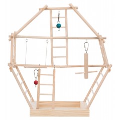 Plateau de jeu en bois avec échelles 44x44x16cm - Trixie 5659 Trixie 29,95 € Ornibird