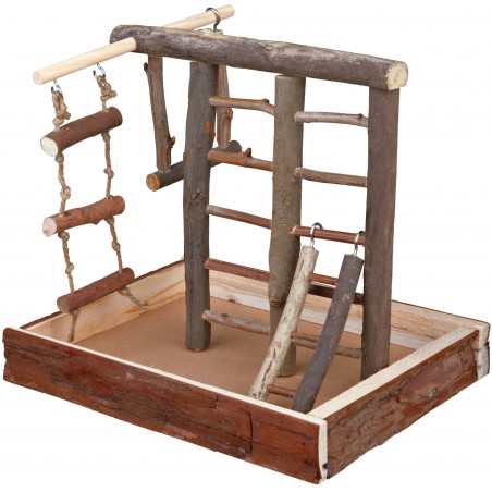 Plateau de jeu en bois naturel 28x25x22cm - Trixie 5660 Trixie 10,95 € Ornibird