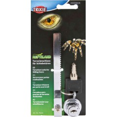 Serrure pour porte glissante de terrarium - Trixie à 6,00 € - Trixie - 76224 - Accessoires