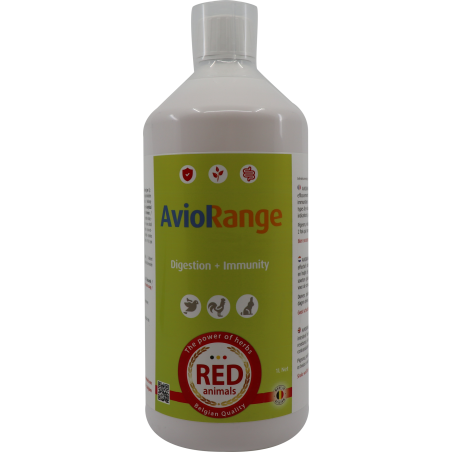 AvioRange, soutient le système immunitaire et renforce les défenses naturelles 1L - Red Animals à 25,90 € - Red Animals - RAB...