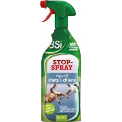 Stop Spray Répulsif chats et chiens pour l’extérieur 800ml - BSI à 17,50 € - BSI - 30231 - Détergents, destructeurs d'odeurs ...