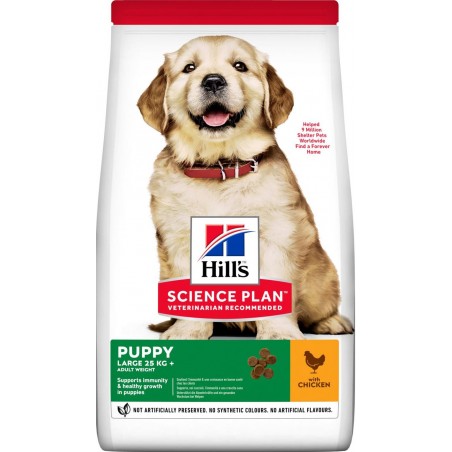 Science Plan aliment pour Chiot de Grande Race au Poulet 12kg - Hill's à 76,75 € - Hill's - 604305 - Hill's