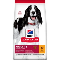 Science Plan aliment pour Chien Adulte Medium au Poulet 12kg - Hill's à 73,49 € - Hill's - 604275 - Hill's