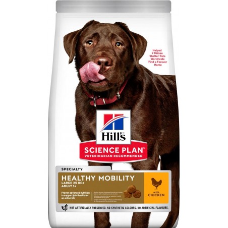 Science Plan aliment pour Chien Adulte de Grande Race Healthy Mobility au Poulet 12kg - Hill's 604315 Hill's 82,25 € Ornibird