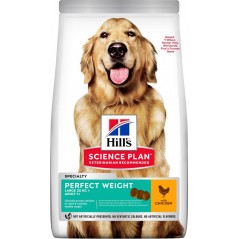 Science Plan aliment pour Chien Adulte de Grande Race Perfect Weight au Poulet 12kg - Hill's à 85,75 € - Hill's - 604316 - Hi...