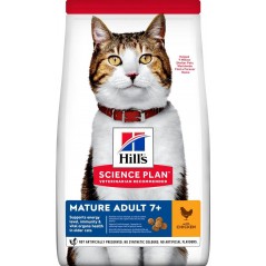 Science Plan aliment pour Chat Adulte Mature Poulet 3kg - Hill's à 42,25 € - Hill's - 604098 - Hill's