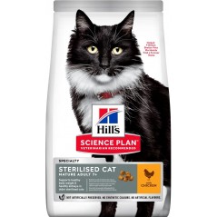 Science Plan aliment pour Chat Adulte Mature Stérilisé Poulet 3kg - Hill's à 47,50 € - Hill's - 604134 - Hill's