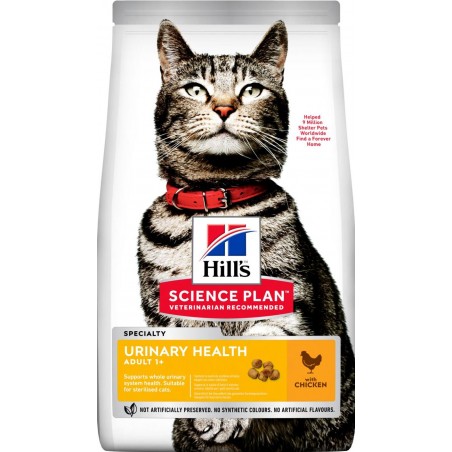 Science Plan aliment pour Chat Adulte Urinary Health Poulet 1,5kg - Hill's à 28,75 € - Hill's - 604136 - Hill's