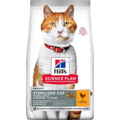 Science Plan aliment pour Chat Adulte Stérilisé Poulet 1,5kg - Hill's 607271 Hill's 27,50 € Ornibird