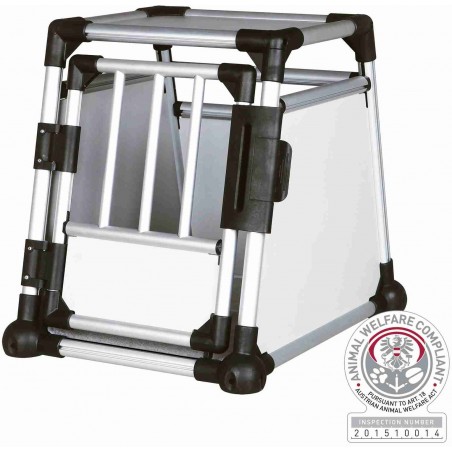 Box de transport en aluminium S 48x57x64cm - Trixie à 199,00 € - Trixie - 39340 - Cages de transport