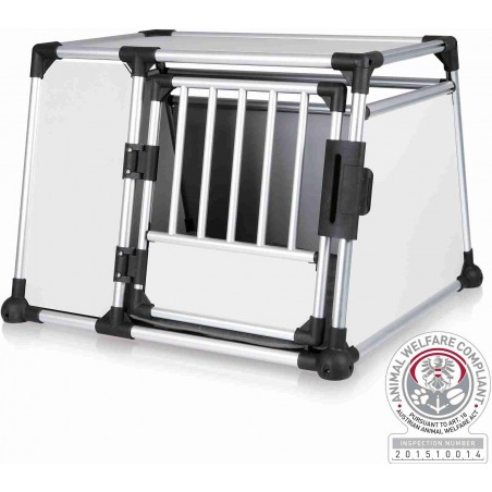Box de transport en aluminium XL 94x87x93cm - Trixie à 369,00 € - Trixie - 39346 - Cages de transport