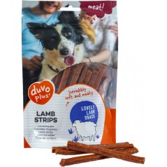 Strips d'agneau 80gr +/-16st - Duvo+ à 4,25 € - Duvo + - 11949 - Snacks à la viande