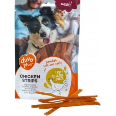 Strips de poulet 80gr +/-24st - Duvo+ à 4,25 € - Duvo + - 11951 - Snacks à la viande