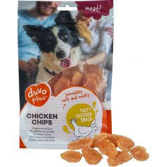 Chips de poulet 80gr +/-35st - Duvo+ à 4,25 € - Duvo + - 11955 - Snacks à la viande