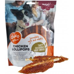 Sucettes de poulet 400gr +/-15st - Duvo+ à 17,95 € - Duvo + - 11958 - Snacks à la viande