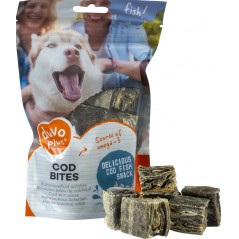 Bites Cabillaud 80gr +/-12st - Duvo+ à 6,95 € - Duvo + - 12190 - Snacks à la viande