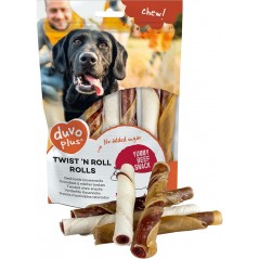 Twist'n Roll Rolls Boeuf 12,5cm 5pcs - Duvo+ à 4,25 € - Duvo + - 12660 - Snacks à la viande