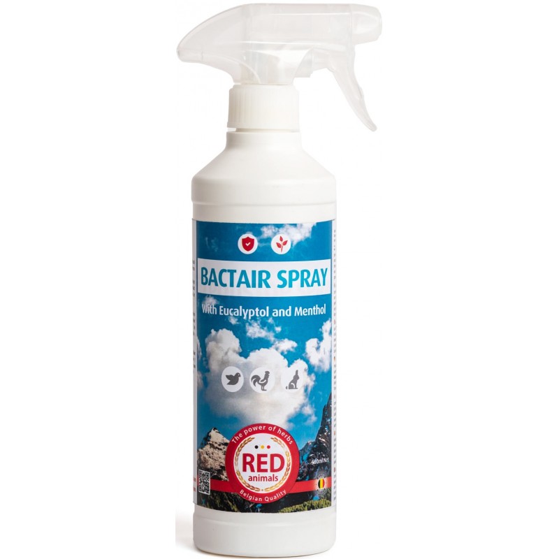 Bactair Spray, pour les voies respiratoires 500ml - Red Animals