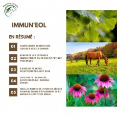 Immun'eol Soutien & renforce l'immunité 5L - Essence of Life à 323,90 € - Essence Of Life - CHEV-1297 - Vitamines et Compléments