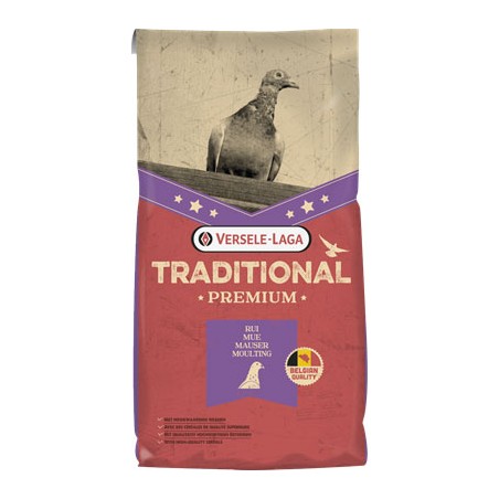 Traditional Premium - Mélange de mue de haute qualité, avec du petit maïs 20kg à 19,30 € - Versele-Laga - 411368 - Traditiona...