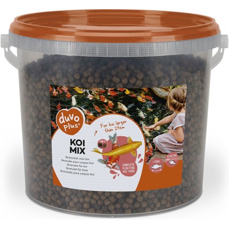 Mix pour Carpes Koï 5L/6mm - Duvo+ à 28,98 € - Duvo + - 12970 - Nourriture