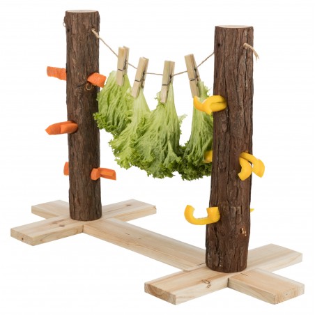 Troncs d'arbre pour aliments 53x34x25cm - Trixie à 20,00 € - Trixie - 61198 - Mangeoires