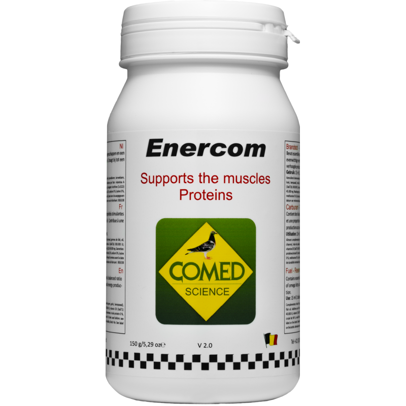 Enercom, donne l'envie de voler et augmente la musculature 150gr - Comed