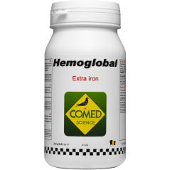 Hemoglobal, accélère la récupération du pigeon grâce au fer 250gr - Comed à 22,50 € - Comed - 88231 - Complément Alimentaire