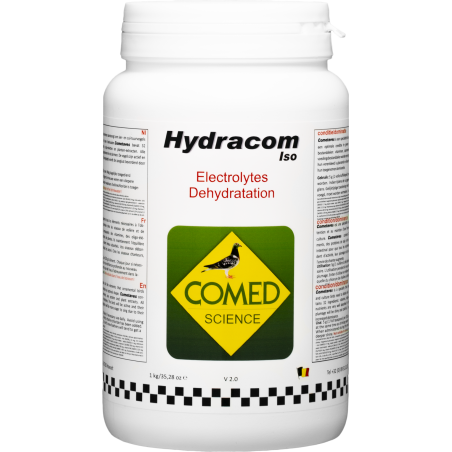 Hydracom Iso, formule de réhydratation à base d'électrolytes 1kg - Comed 82314 Comed 18,30 € Ornibird