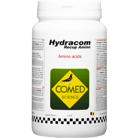 Hydracom Recup Amino, à base d'électrolytes et acides aminés 1kg - Comed à 28,90 € - Comed - 821320 - Complément Alimentaire