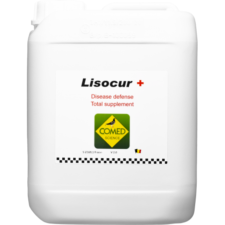 Lisocur Forte Pigeons 5L - Comed à 132,90 € - Comed - 87013 - Complément Alimentaire