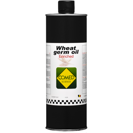 Wheat germ oil + Vit.E, obtained by a process of cold-1L - Comed 99752 Comed 38,70 € Ornibird