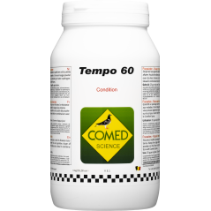 Tempo 60, assure une parfaite santé globale des pigeons 1kg - Comed à 67,50 € - Comed - 88950 - Complément Alimentaire