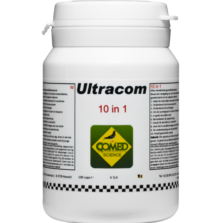 Ultracom 10 in 1, pour une santé complète 100 capsules - Comed à 24,20 € - Comed - 68451 - Complément Alimentaire